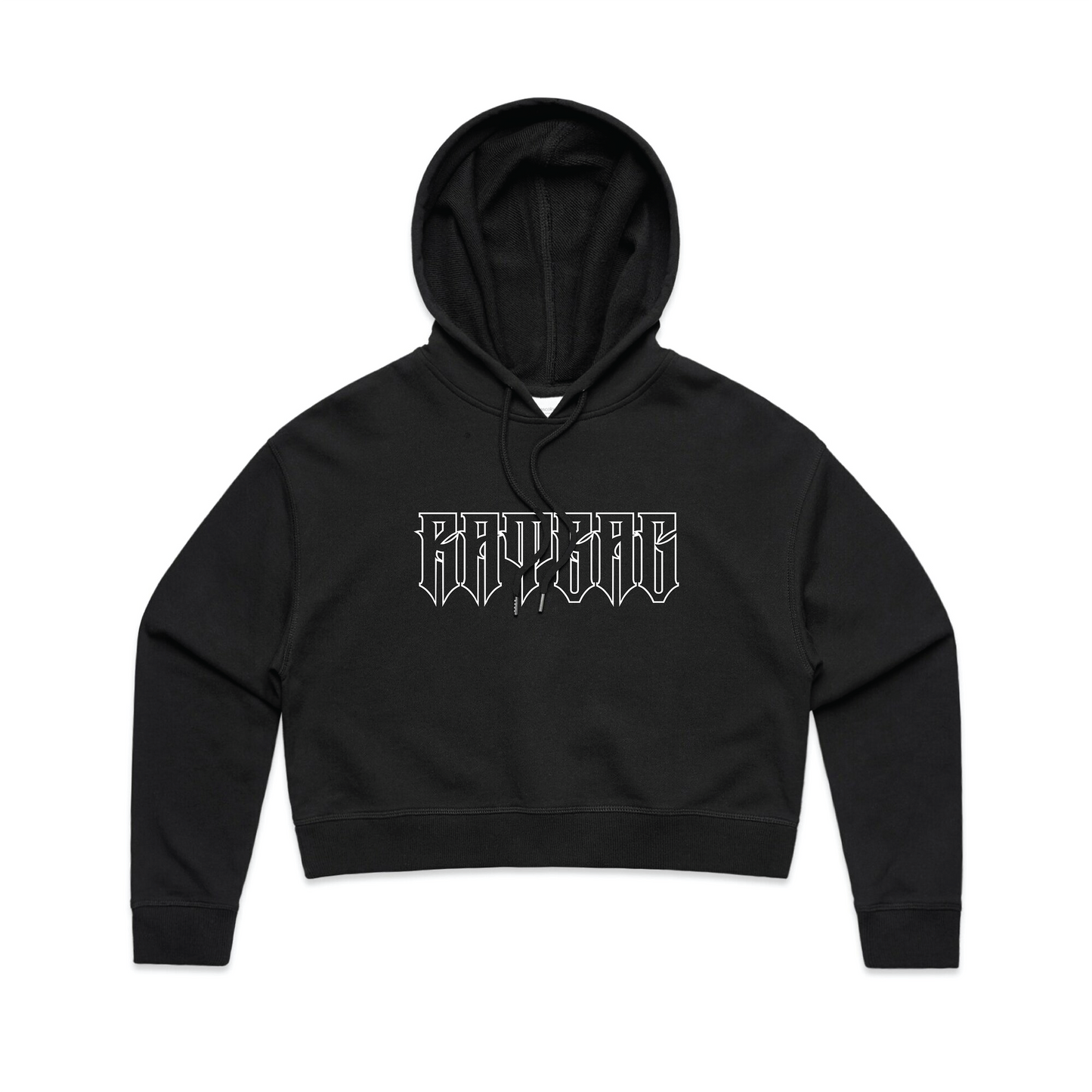 Cropped Text Hood
